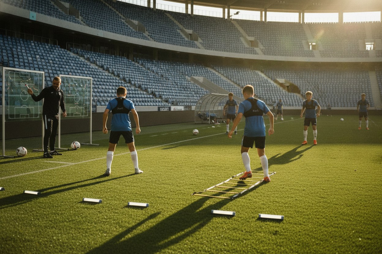 İstanbul Kadıköy elit futbol kampı — ileri seviye taktik antrenman